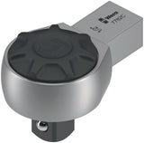 WERA Einsteckknarre 7772 A 1/4 Zoll 9x12 mm – Umschaltbar, Feinverzahnung 72 Zähne