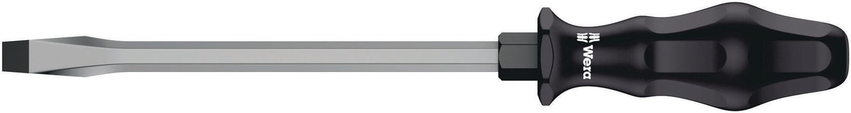 WERA Schraubendreher 932 A Schlitz 3,5 mm mit 2K-Kraftform-Griff und Black-Point-Spitze