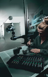 WERA Feinmechanikerschraubendreher-Satz Kraftform Micro Big Pack 1, 25-teilig, Schlitz/PH/TORX®/TORX PLUS®/Microstix®