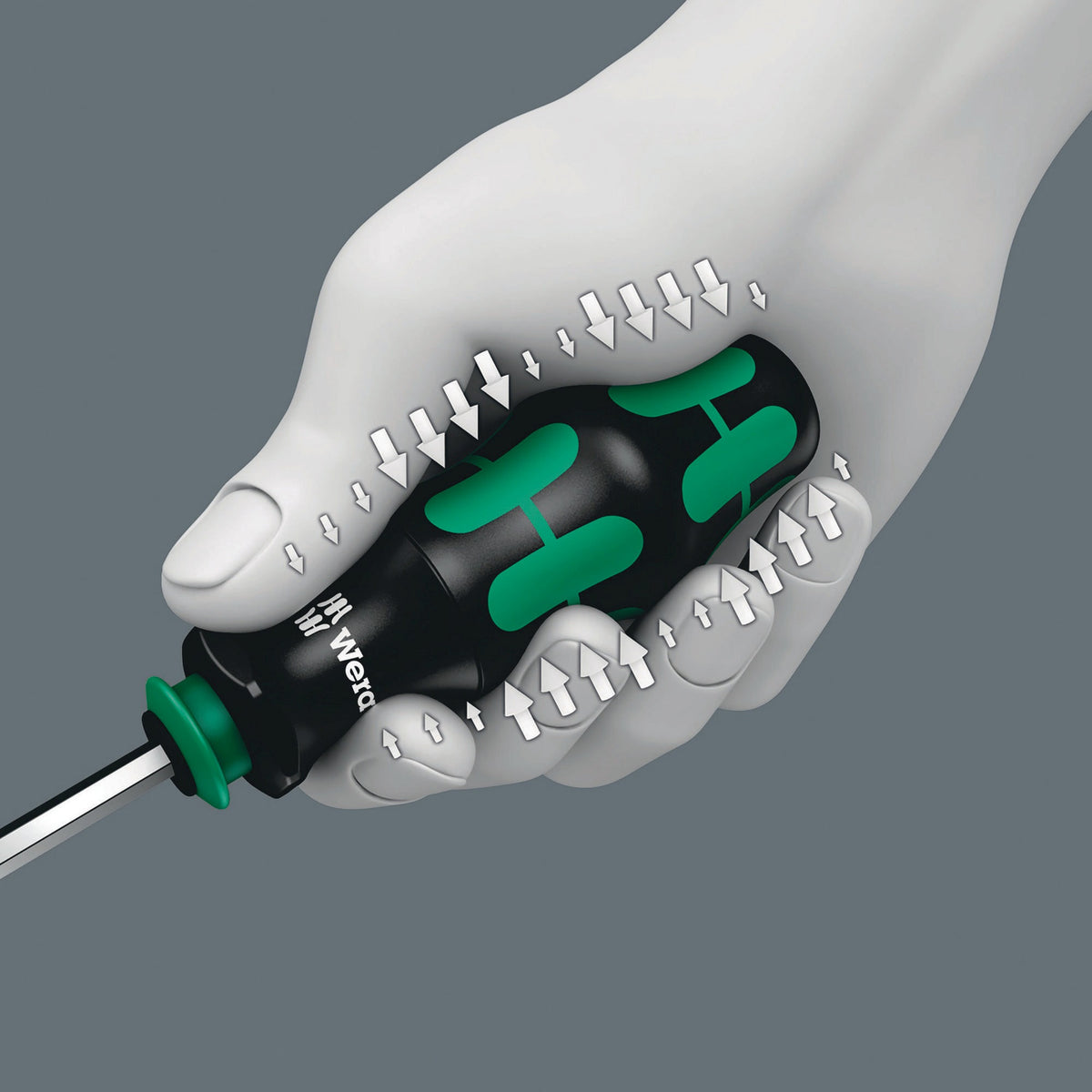 WERA Magazinbithalter KK 28 8-teilig Schlitz/PH/PZD mit integriertem Magazin und Teleskopklinge