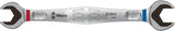 WERA Doppelmaulschlüssel 6002 Joker 10x13 mm – matt verchromt mit Haltefunktion