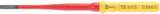 WERA Wechselklinge KK VDE 60 iS TiE Schlitz 0,8 x 4,0 x 157 mm – Isoliert, Black Point, 9 mm Sechskant