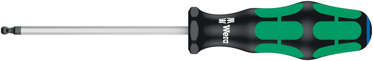 WERA Schraubendreher 352 Innensechskant 4 mm Kugelkopf 2K-Griff