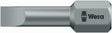 WERA Bit 800/1 TZ für Schlitzschrauben 4 mm, 25 mm, 1/4 Zoll C6,3 – 10 Stück