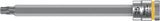 WERA Steckschlüsseleinsatz 8767 A HF TORX® 1/4 Zoll T10, 28 mm, mit Haltefunktion