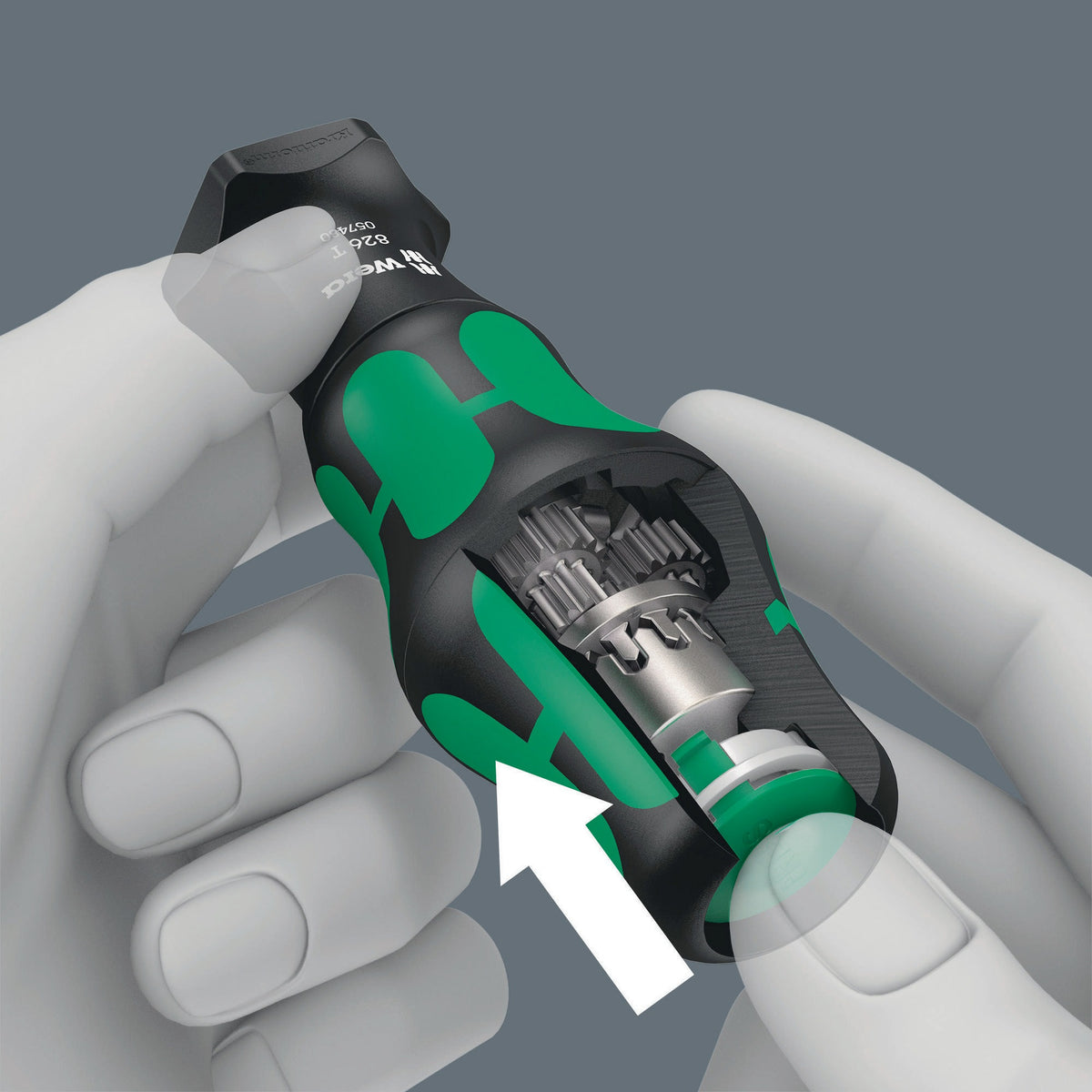 WERA Bitsortiment KK Turbo 1 19-teilig mit Turbofunktion und Rapidaptor Handhalter