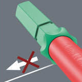 WERA Wechselklinge KK VDE 67 i TiE TORX® TX 8 VDE isoliert – 157 mm Klingenlänge