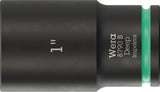 WERA Steckschlüsseleinsatz 8790 B Impaktor Deep 3/8 Zoll, 1 Zoll, 63 mm – Schlagschrauberfest