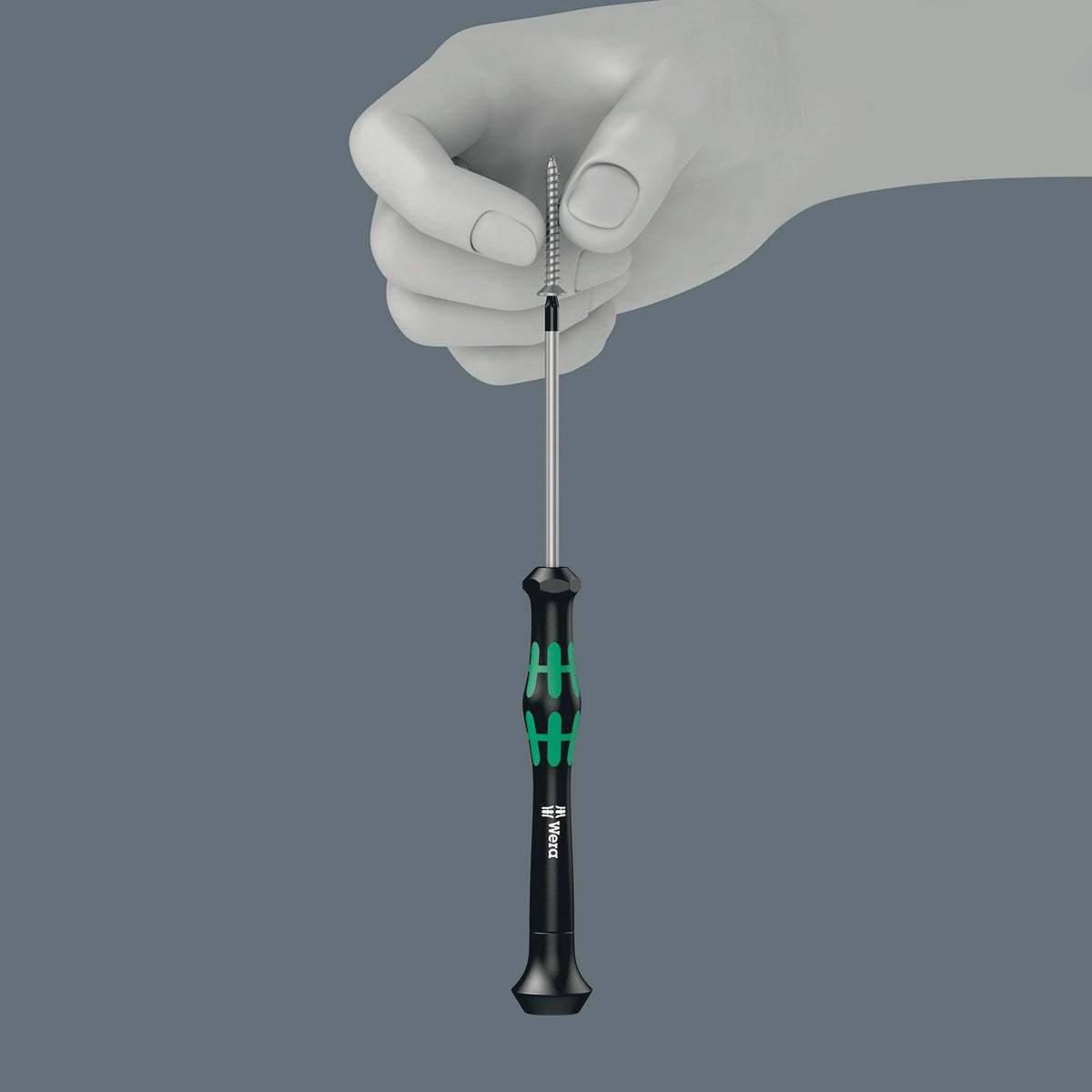 WERA Elektronikerschraubendreher 2067 TORX HF TX 8 mit Haltefunktion, 60 mm Klinge