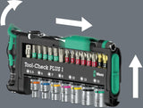 WERA Tool Check Plus 2 Bit- und Steckschlüsselset 39-teilig mit Bit-Ratsche