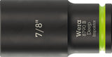 WERA Steckschlüsseleinsatz 8790 B Impaktor Deep 3/8 Zoll, 1 Zoll, 63 mm – Schlagschrauberfest