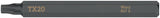 WERA Bit 851 S PH 1 x 70 mm, 1/4 Zoll Sechskant, 5er-Pack
