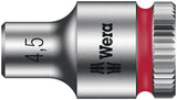 WERA Steckschlüsseleinsatz 8790 HMA Außen-6-kant SW 1/4 Zoll Länge 23 mm mit Take it easy Farbkennzeichnung