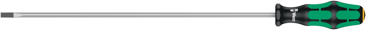 WERA Schlitzschraubendreher 334 mit Lasertip-Spitze, 5 mm Klinge, 2K-Griff, 100 mm