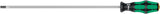 WERA Schlitzschraubendreher 334 mit Lasertip-Spitze, 5 mm Klinge, 2K-Griff, 100 mm