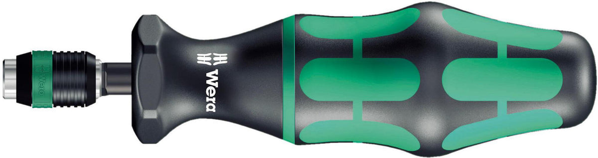 WERA Drehmomentschraubendreher 7460, 0,3–1,2 Nm, Rapidaptor Schnellwechselfutter, Kraftform-Griff