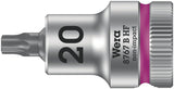 WERA Schraubendrehereinsatz 8767 B HF Torx 3/8 Zoll TX 10 mit Haltefunktion