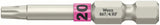 WERA Bit 867 TORX® HF 1/4 Zoll TX 10, 25 mm, mit Farbleitsystem, 10er-Pack