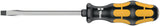 WERA Schraubendreher 932 A Schlitz 3,5 mm mit 2K-Kraftform-Griff und Black-Point-Spitze