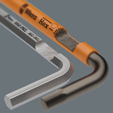 WERA Winkelschraubendrehersatz 950/9 Hex-Plus Multicolour Imperial 1, 9-teilig zöllig