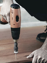 WERA Bithalter 881/4/1 SB 1/4 Zoll mit einstellbarer Einschraubtiefenbegrenzung, 200 mm