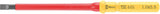 WERA Wechselklinge KK VDE 60 i TiE Schlitz 0,5 x 3 x 157 mm – Black Point, 6-kant 9 mm