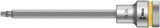 WERA Steckschlüsseleinsatz 8767 C HF TORX® 1/2 Zoll T20, 140 mm, mit Haltefunktion