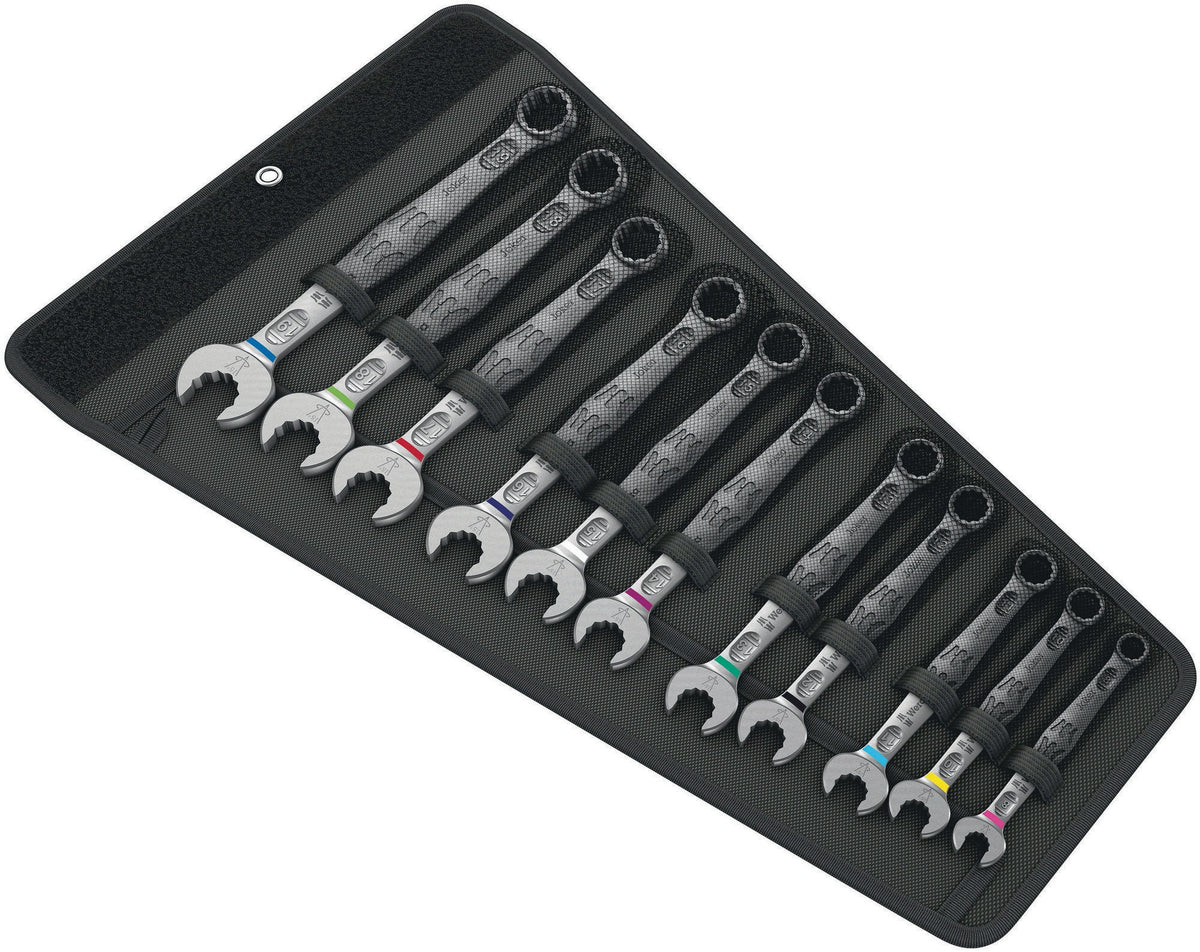 WERA Ringmaulschlüssel-Satz 6003 Joker 5-teilig SW 8-19 mm Form A – 15° Rückholwinkel