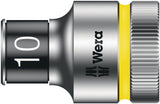 WERA Steckschlüsseleinsatz 8790 HMC HF 1/2 Zoll 6-kant SW 10 mm Länge 37 mm mit Haltefunktion