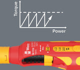 WERA Drehmomentschraubendreher 7508 VDE Kraftform Safe-Torque Speed 9 mm mit 5 Drehmomentstufen