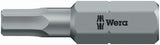Wera Bit 840/4 Z Hex-Plus SW4 mm – Zähharter Sechskant-Bit für Innensechskantschrauben, 50 mm