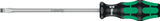 WERA Schlitzschraubendreher 334 mit Lasertip-Spitze, 5 mm Klinge, 2K-Griff, 100 mm