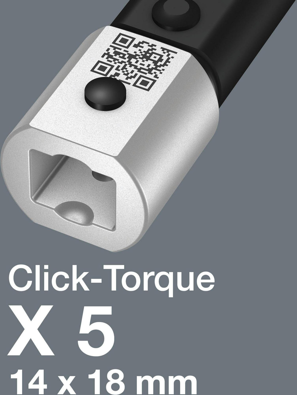 WERA Drehmomentschlüssel Click-Torque X 1, 2,5-25 Nm, 9x12 mm, automatisch auslösend, ±4 % Genauigkeit