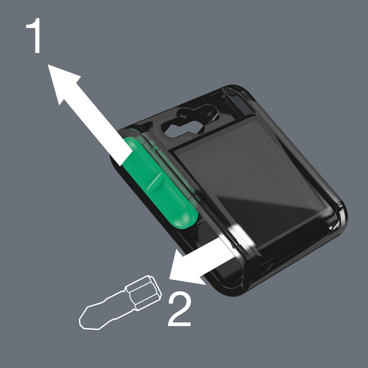 WERA Bit-Box 20 TX HF T 20 L.25mm – 20-teilige Bit-Großpackung mit Haltefunktion