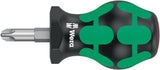 WERA Schraubendreher 350 PH PH 1 2K-Griff Rundklinge 25 mm