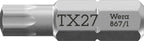 für Schrauben mit Innen-TORX®-Profil / T 27 / 25 mm