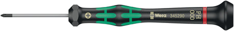WERA Elektronik-Feinmechanik-Schraubendreher 2050 PH 1, Klingenlänge 80 mm, Kraftform-Micro-Griff