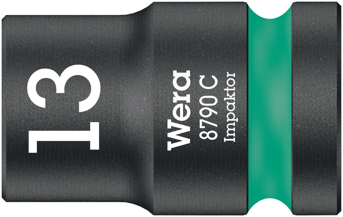 WERA Schlagschraubereinsatz 8790 C Impaktor Außen-6-kant SW13 mm 1/2 Zoll