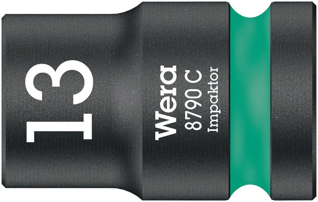 WERA Schlagschraubereinsatz 8790 C Impaktor Außen-6-kant SW13 mm 1/2 Zoll