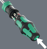 WERA Magazinbithalter Kraftform Kompakt 28 RA 6-tlg. mit integrierter Ratschenfunktion