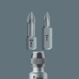 WERA Bitadapter 784 – 1/2" Innenvierkant auf 1/4" Innensechskant für Bits