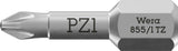 WERA Bit 867/1 TZ 1/4 Zoll T 9 L 25 mm Torsionszone zähhart