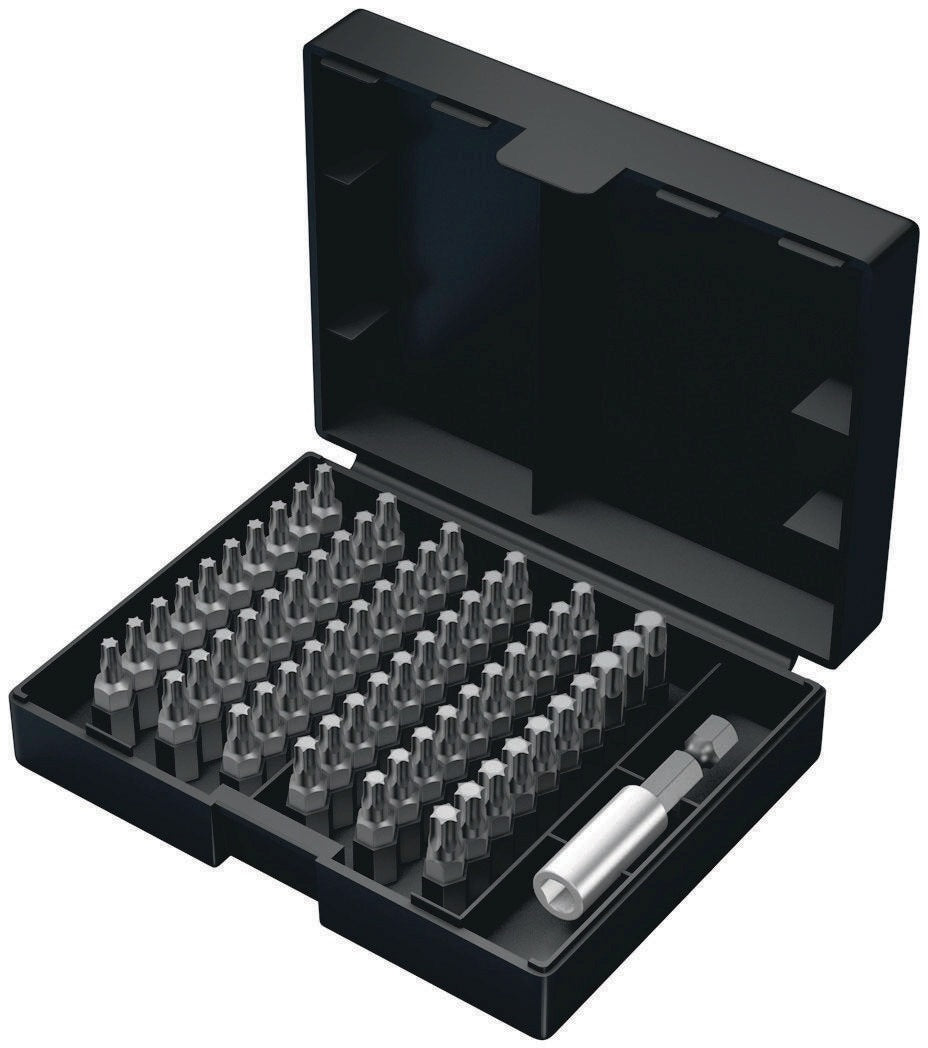 WERA Bit-Safe Classic 4 Bitsortiment 61-teilig für Schlitz, PH, PZD, TX und 6-Kant