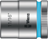 WERA Steckschlüsseleinsatz 8790 HMB Außen-6-kant 3/8 Zoll SW 11 mm mit Take it easy Farbkennzeichnung