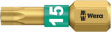 WERA Bit 851/1 BDC PH 1, 25 mm, 1/4 Zoll Sechskant, BiTorsion, diamantbeschichtet, 10er-Pack
