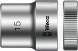 WERA Steckschlüsseleinsatz 8790 HMC Außen-6-kant 1/2 Zoll SW 1 1/8 Zoll L 40 mm