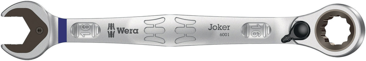 WERA Maulringratschenschlüssel Joker SW 10 mm – 80 Zähne, Haltefunktion, 159 mm