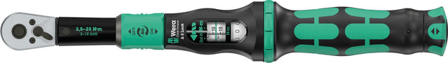WERA Drehmomentschlüssel Click-Torque Lock A 5, 1/4 Zoll, 2,5-25 Nm, Torque Lock