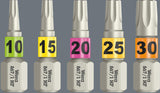 WERA Bit-Box 20 TX HF T 20 L.25mm – 20-teilige Bit-Großpackung mit Haltefunktion