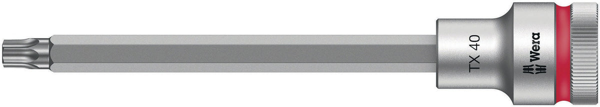 WERA Steckschlüsseleinsatz 8767 C HF TORX® 1/2 Zoll T20, 140 mm, mit Haltefunktion